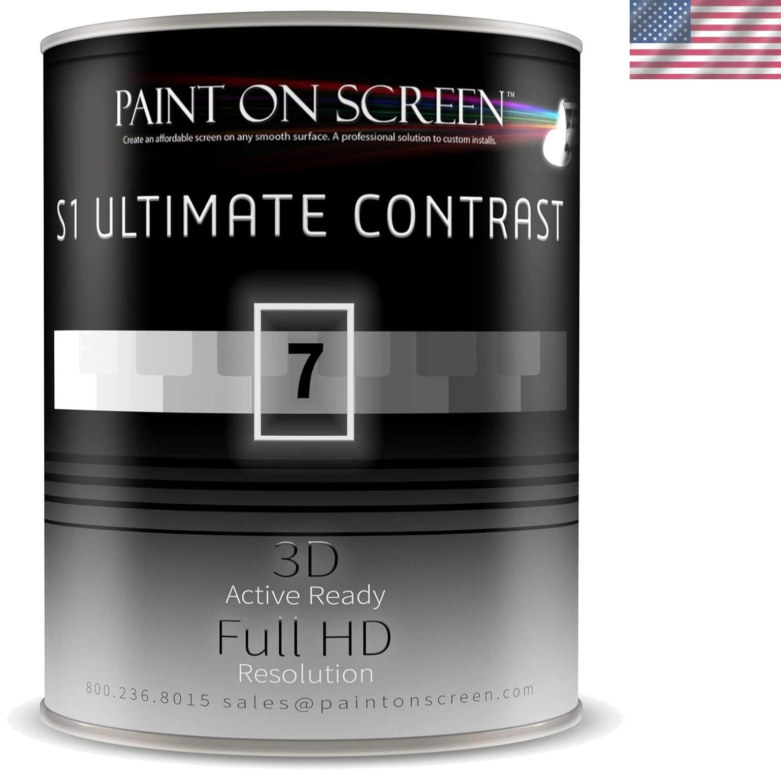 S1 Ultimate Contrast Projector Screen Paint | Single-Coat Projector Screen Pa...