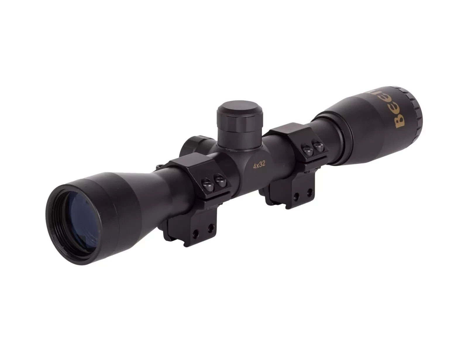 BEEMAN 4 x 32mm Adjustable Shock & Recoil Proof Hunting Air Rifle Scope + Mounts