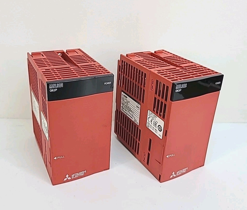 Mitsubishi Q63P Power Supply Unit Module MELSEC 45W PACK OF 2