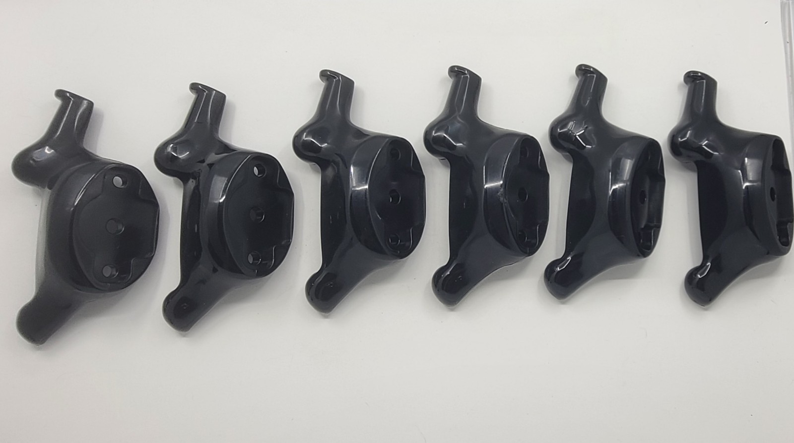 6x Black Nylon Replacement Mounting & Demounting Handles (Handles Only)