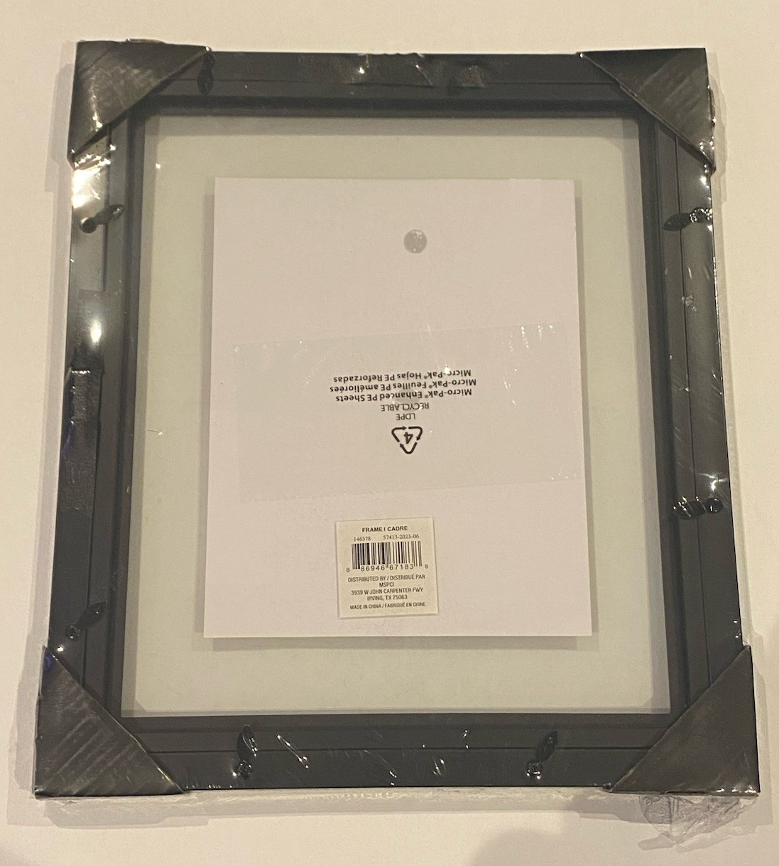 Magazine Comic Book 11" x 13" Float Frame Display Glass Wall Art Frame Black