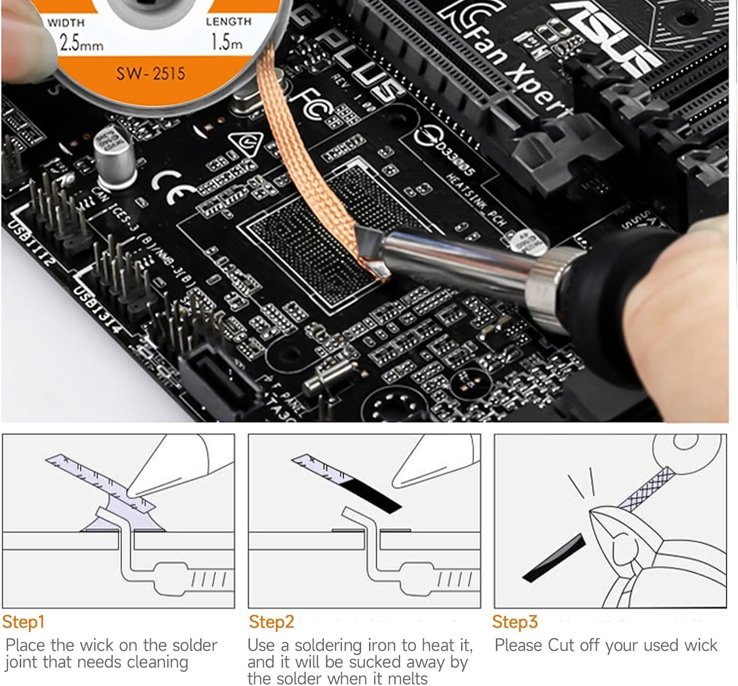 Soldering Iron Kit, Electronic Soldering Iron 60W Adjustable Temperature, Deo...
