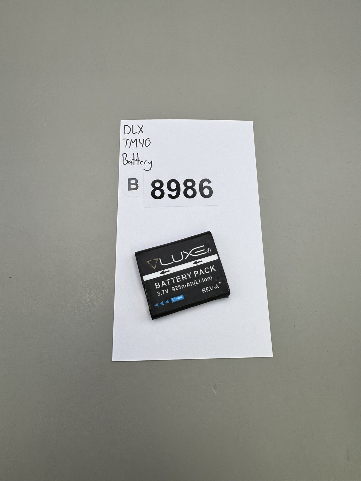 DLX TM40 Battery