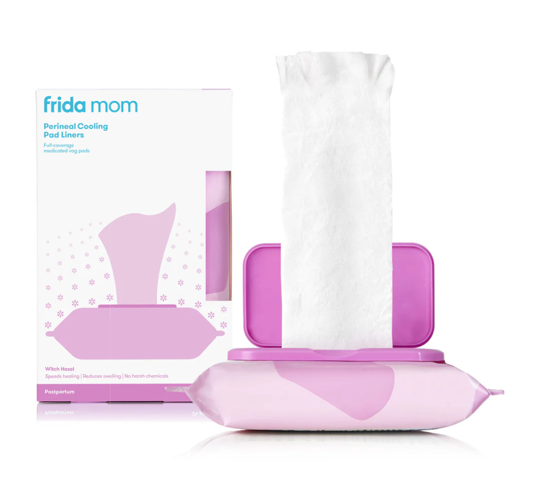 Frida Mom Perineal Cooling Pad Liners Witch Hazel Postpartum Heal 24 Count Box