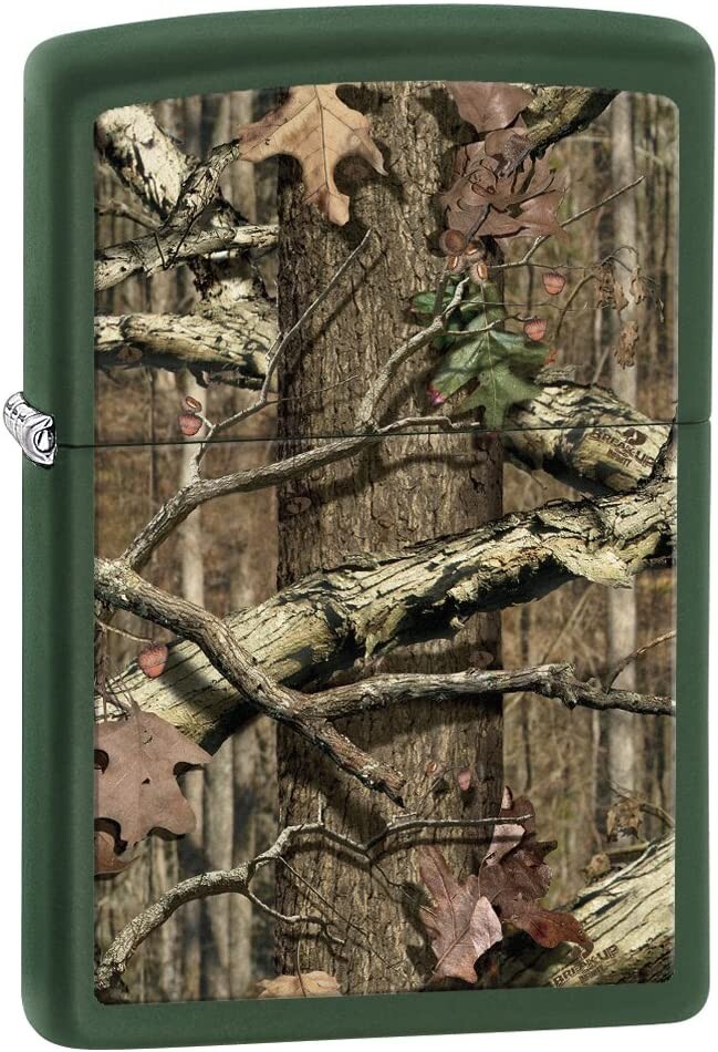 Zippo Green Matte Mossy Oak Break-Up Infinity 28331