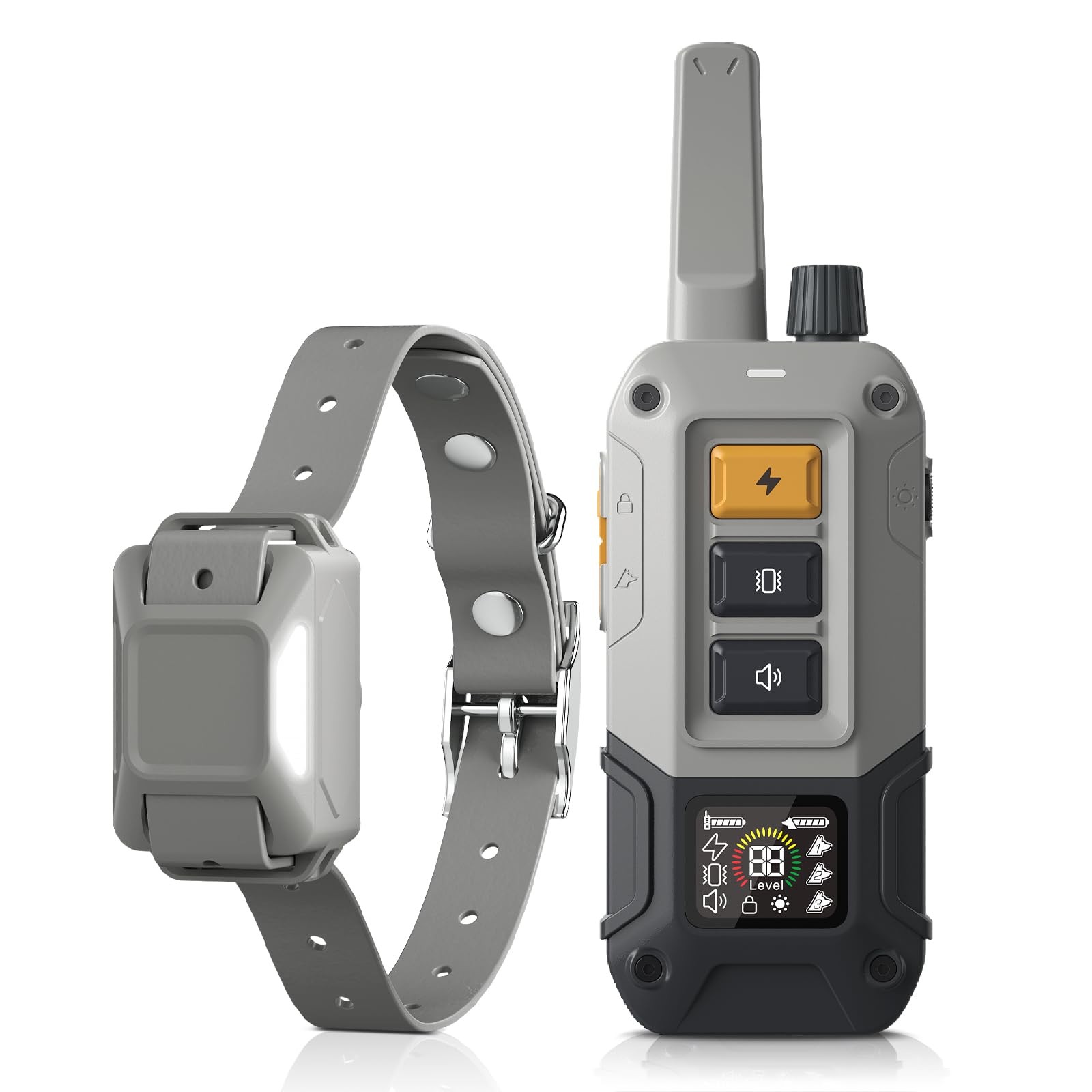 Dog Shock Collar – 4800ft Dog Training Collar with Remote, IPX7 Waterproof & ...