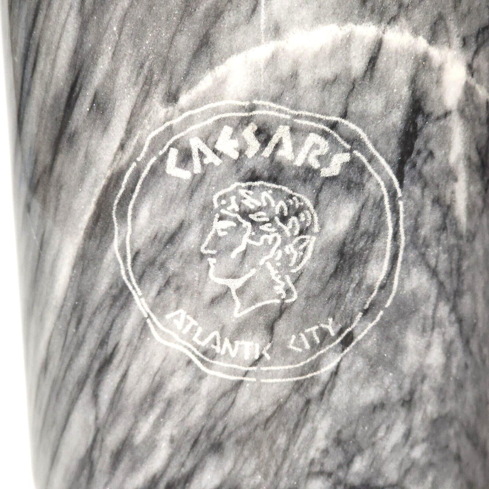 Caesar’s Palace Atlantic City Solid Marble Wine Chiller – Tiger Stripe – Etched