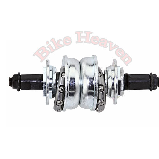 ALTALINE Bicycle Conversion Kit Crank Set Chrome Bottom Bracket Kit 128mm Bike