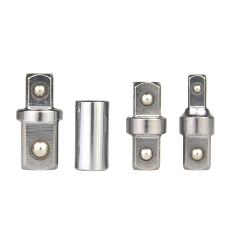 Multipurpose Socket Adapter Set Quick Conversion 1/4 3/8 1/2 Inch Square Drive