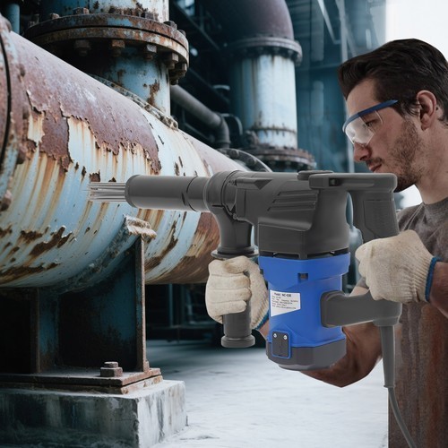 Rust Removal Scaler Needle Pistol Electric Grip Needle Scaler 3200-3400 B.P.M