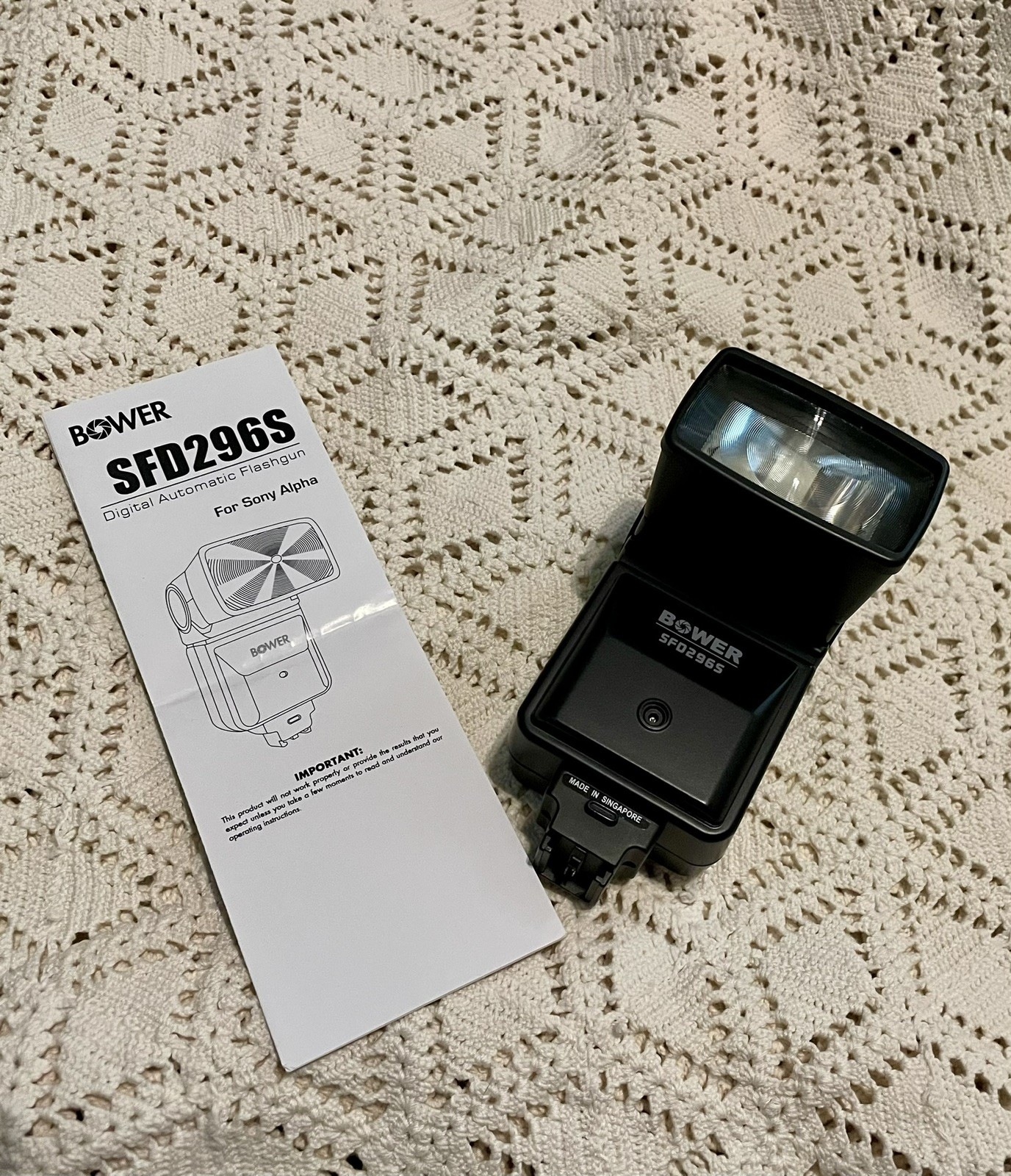 Bower SFD296S Digital Autofocus Flash for Sony Alpha