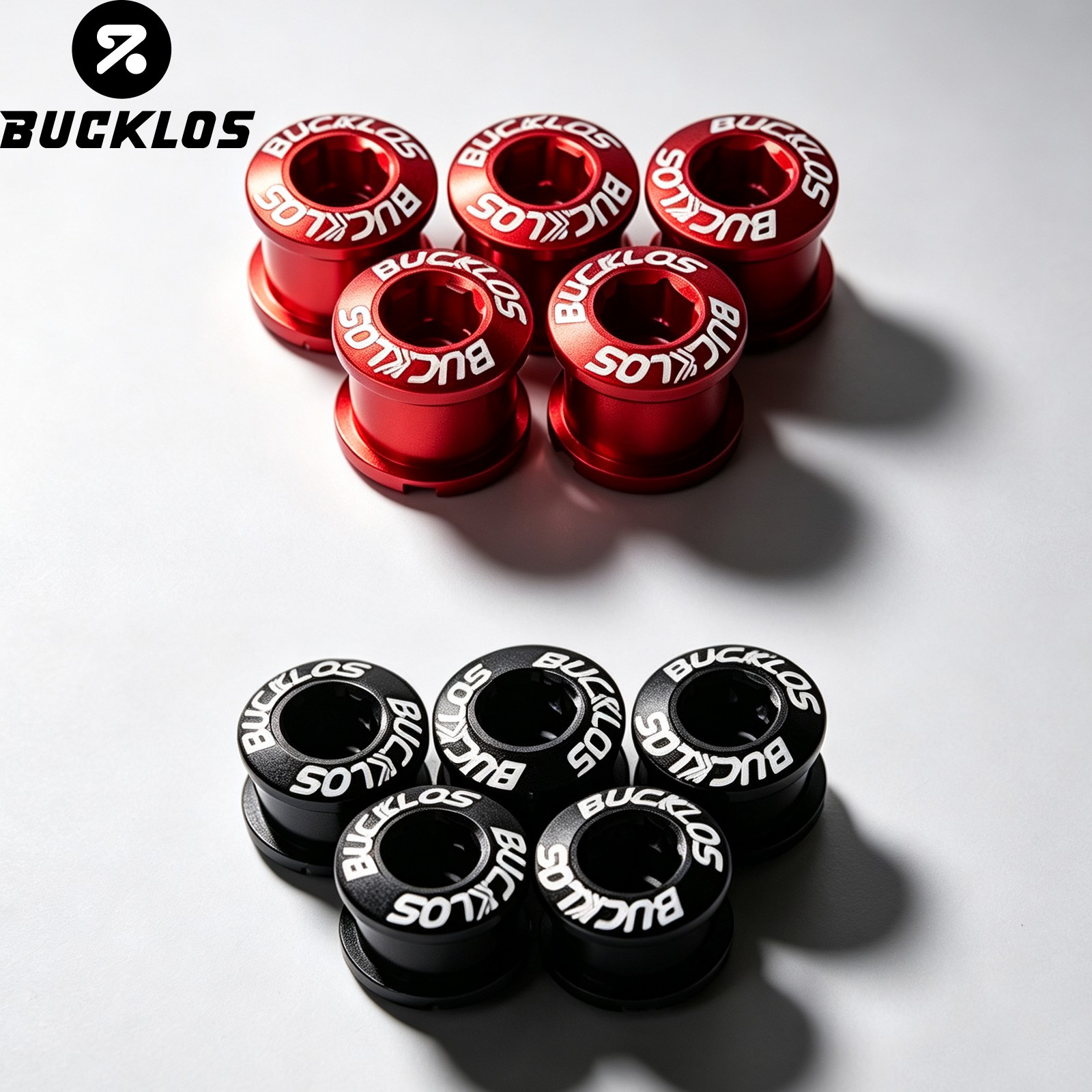 BUCKLOS Single/Double/Triple Speed Bike Chainring Bolts Chain Ring Screws Bolts