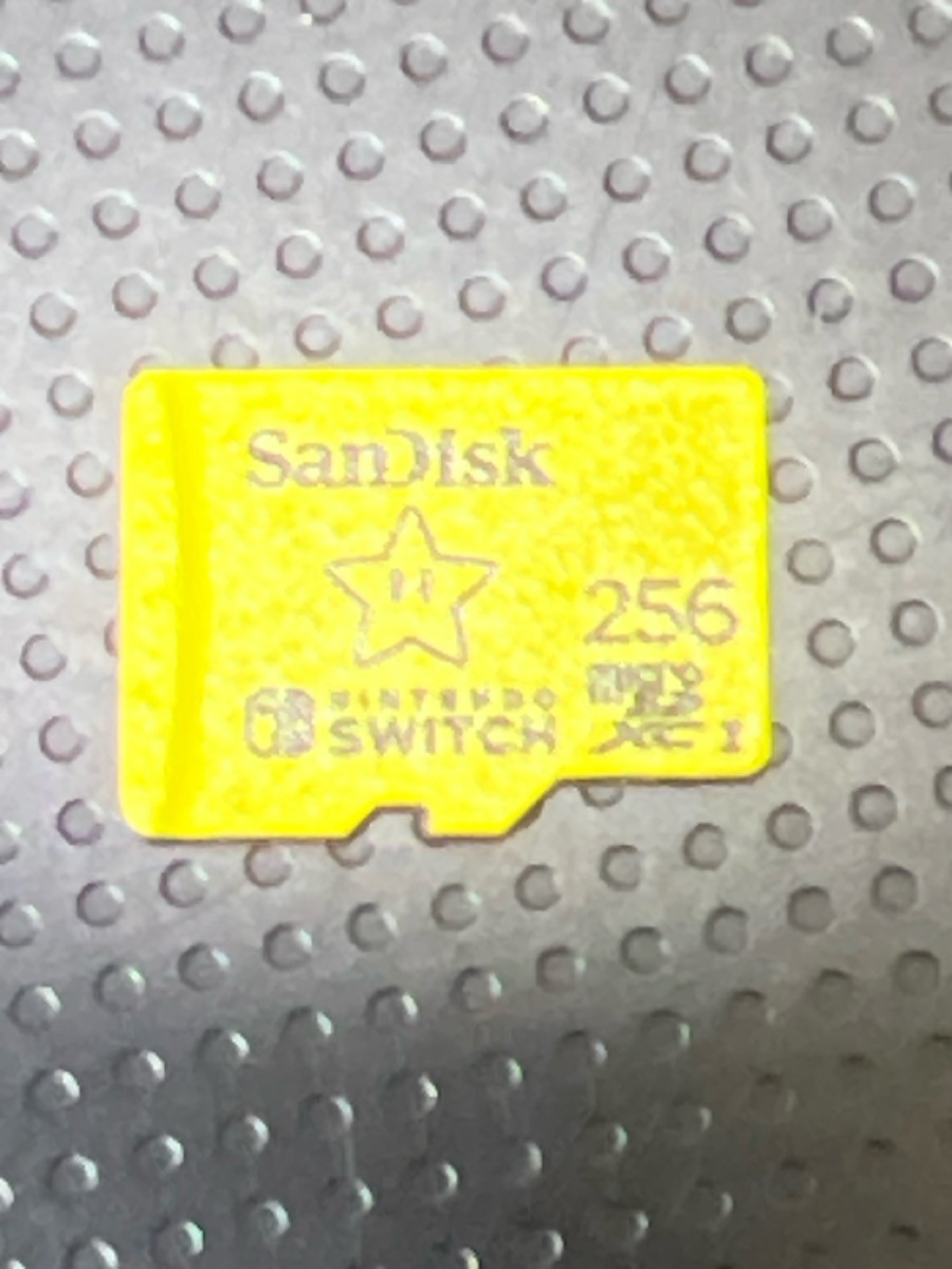 SanDisk 256GB Micro SD Card For Nintendo Switc (E14002617)