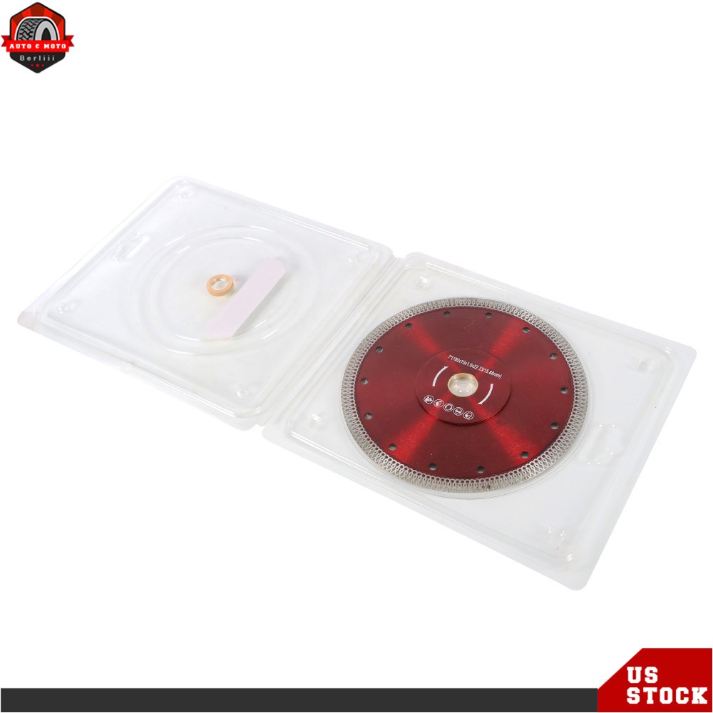 2Pack 7Inch Super Thin Diamond Porcelain Cutting Blade Tile Blade For Cutting