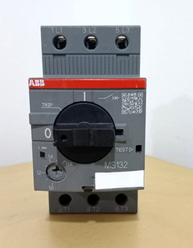 ABB MS132 motor starter  circuit breaker 1,0- 1,6A 3Pole