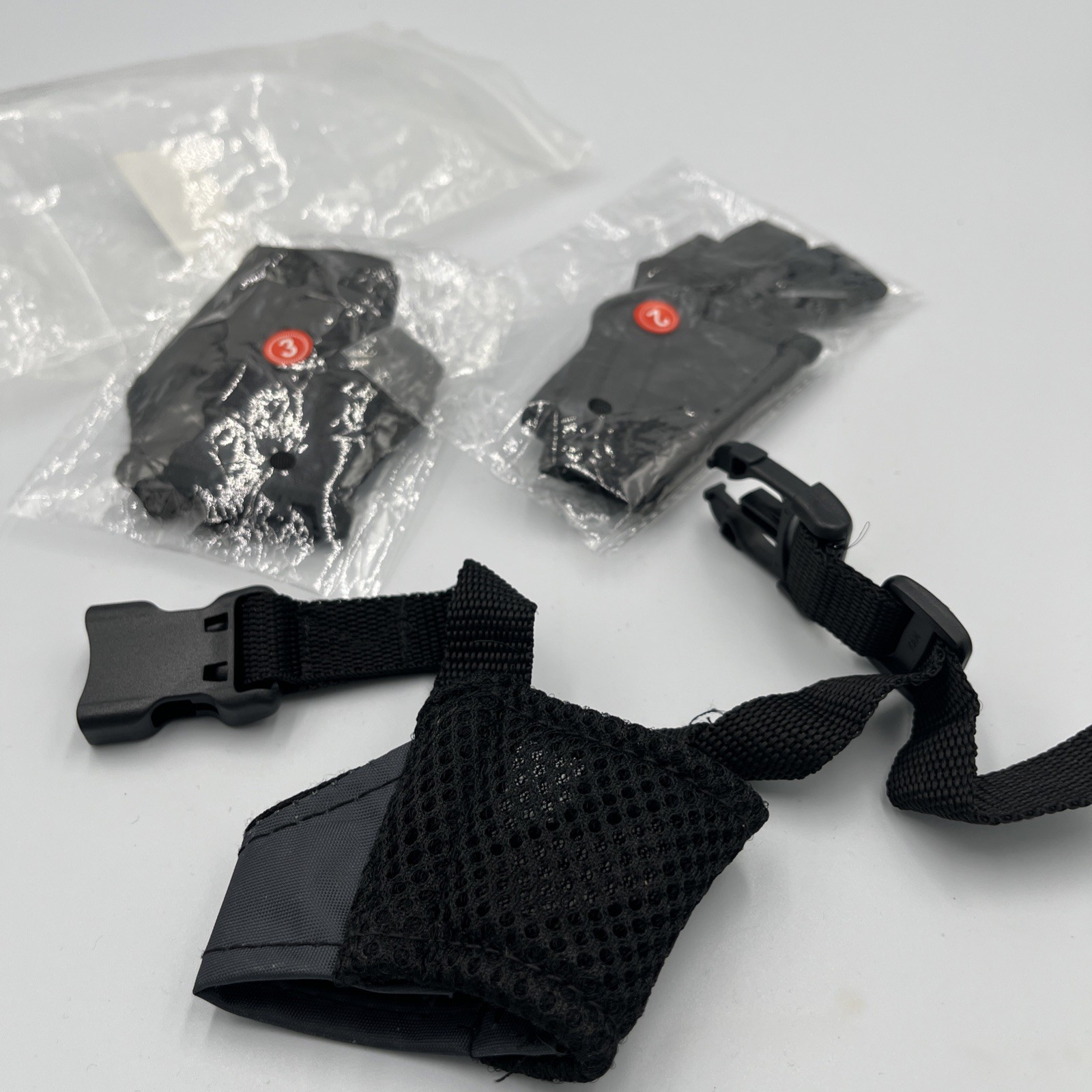 Petco Dog Muzzle Set of 3 – Adjustable Training Safety Muzzles for Small/Medium