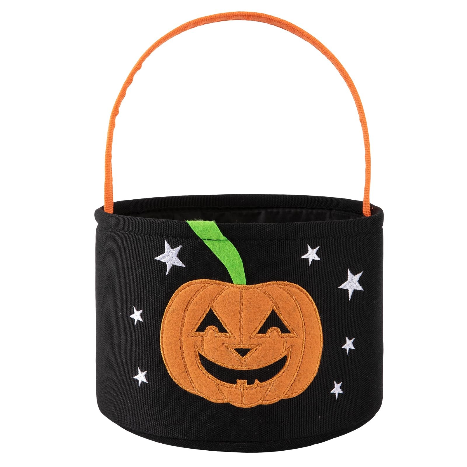 OIASKET Halloween Trick or Treat Bucket，Halloween Pumpkin Basket Candy Bag fo...