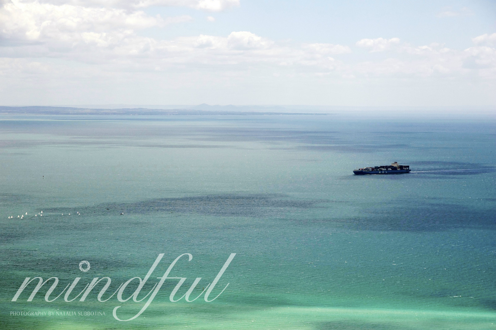 Australia Ocean Sea Landscape Original Digital Photo Birthday Card Free Shipping