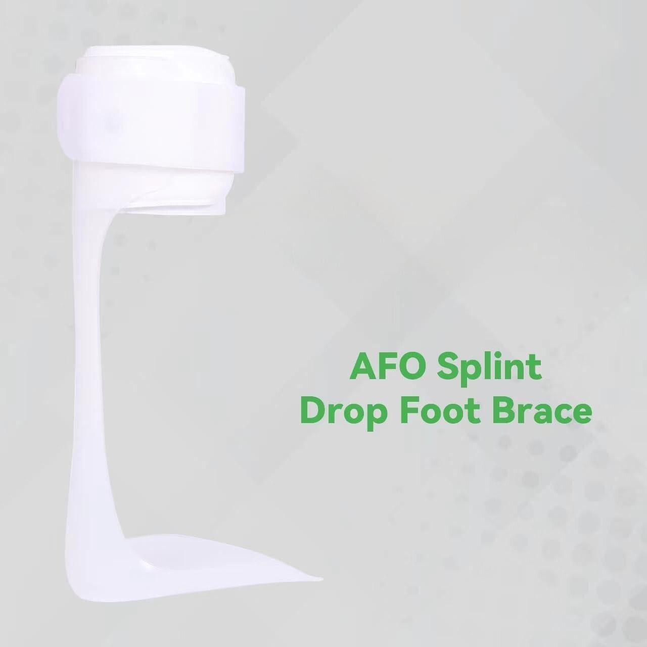 Adjustable Foot Drop Brace,Left or Right Foot,Helps with Walking & Stability