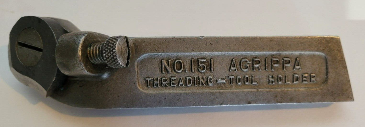 J. H. Williams & Co No. 151 Agrippa Threading Tool Holder Drop Forged VTG USA