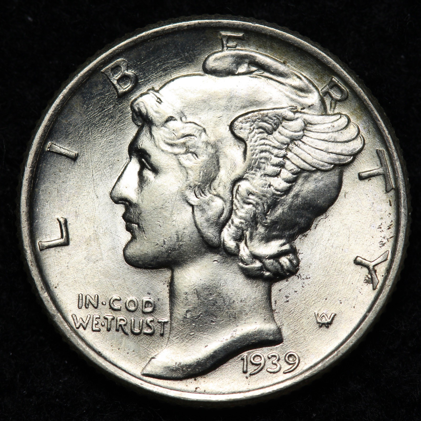 1939 Mercury Silver Dime BU *UNCIRCULATED* MS E324 GKWB