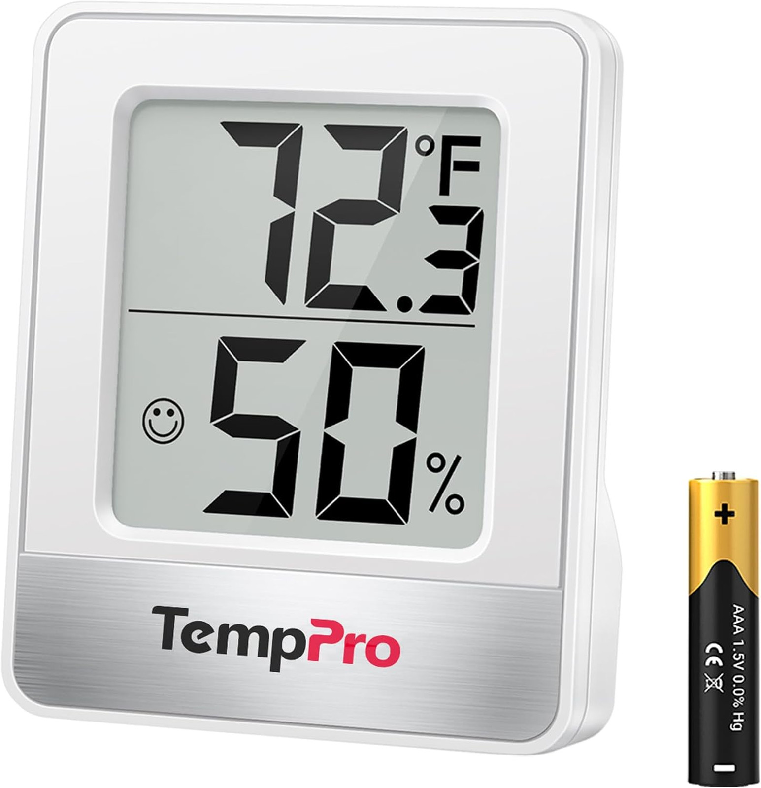 Digital Hygrometer Indoor Thermometer, Humidity and Temperature Meter, Compact