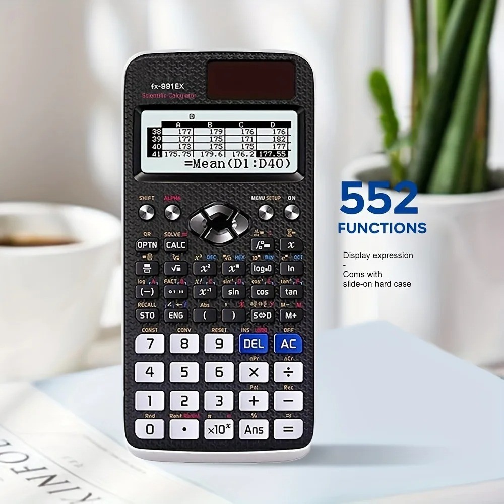 Casio FX-991EX Classwiz Advanced Engineering Scientific Calculator-552 Function