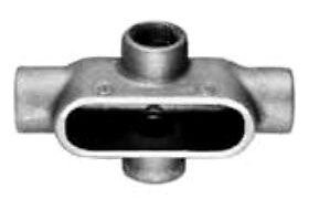 Appleton X37SA, Rigid Conduit Outlet Body, 1 Fm7 Body Type X -Alum, 1 PC