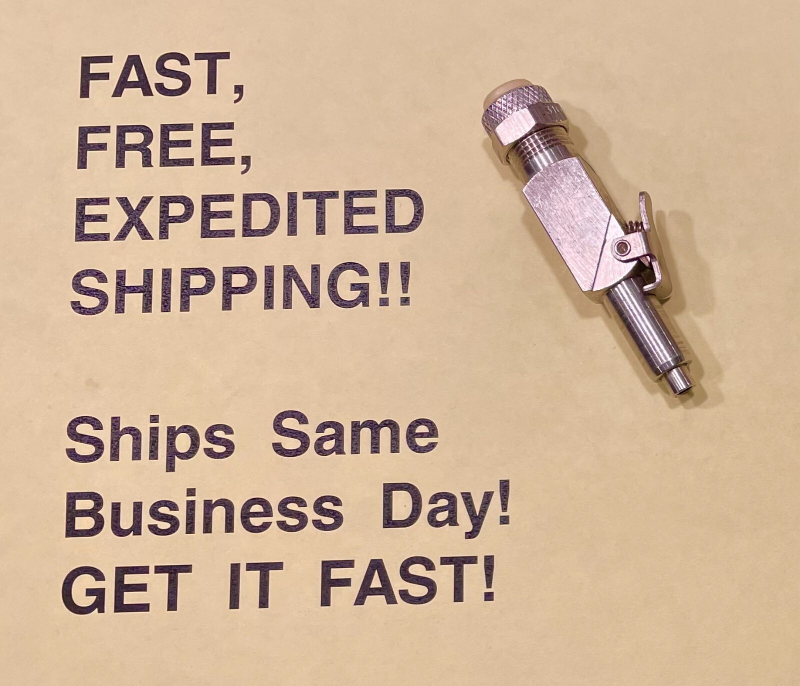 Imperial 294PMSSD-06 Connector/Disconnect; SS; FREE SAME DAY EXPEDITED SHIPPING!