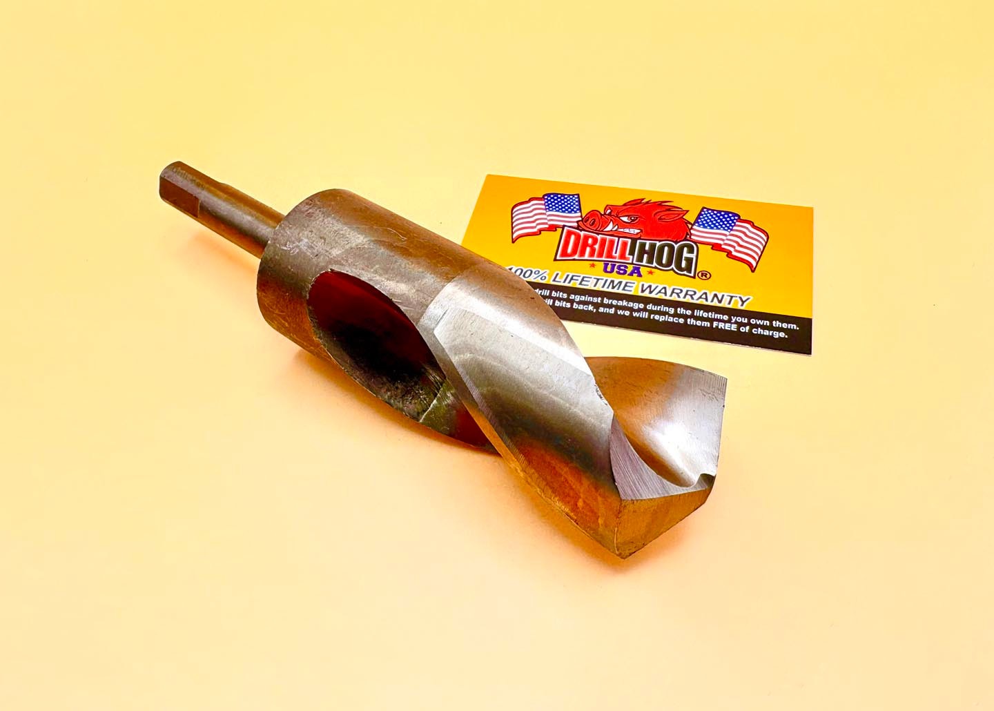 1-1/4" Drill Bit Silver & Deming 1-1/4" Bit COBALT Drill Hog® Lifetime Warranty
