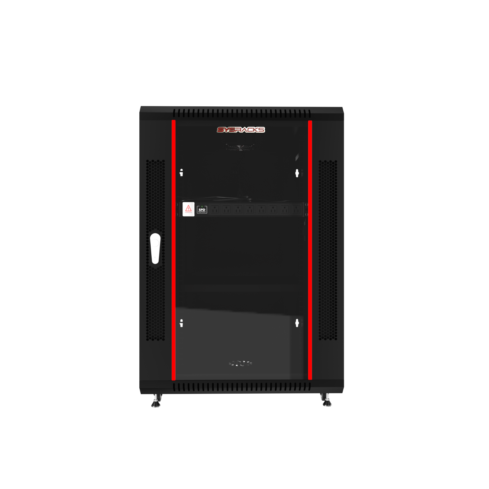 Server Rack Network Cabinet 15U 35 Inch Deep Rack Cabinet Enclosure For Servers