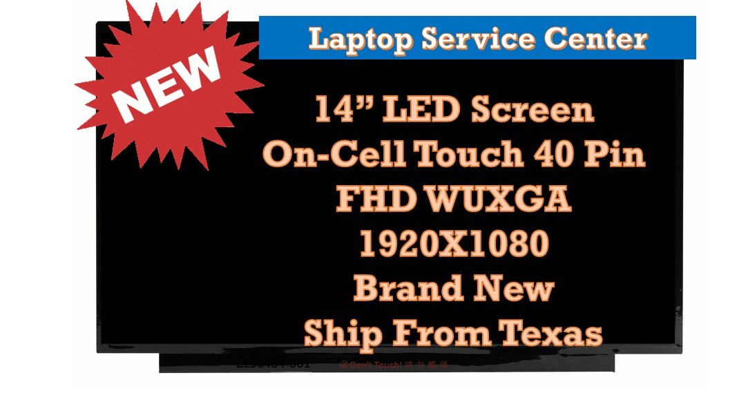 New Display M79311-001 NV140FHM-T07 OEM Touch LCD 14" FHD HP 14-ED 14-ED0123WM