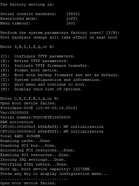 Fortinet FortiGate 200E 14-Port Network Firewall *POWERS ON* *UNTESTED* *READ*