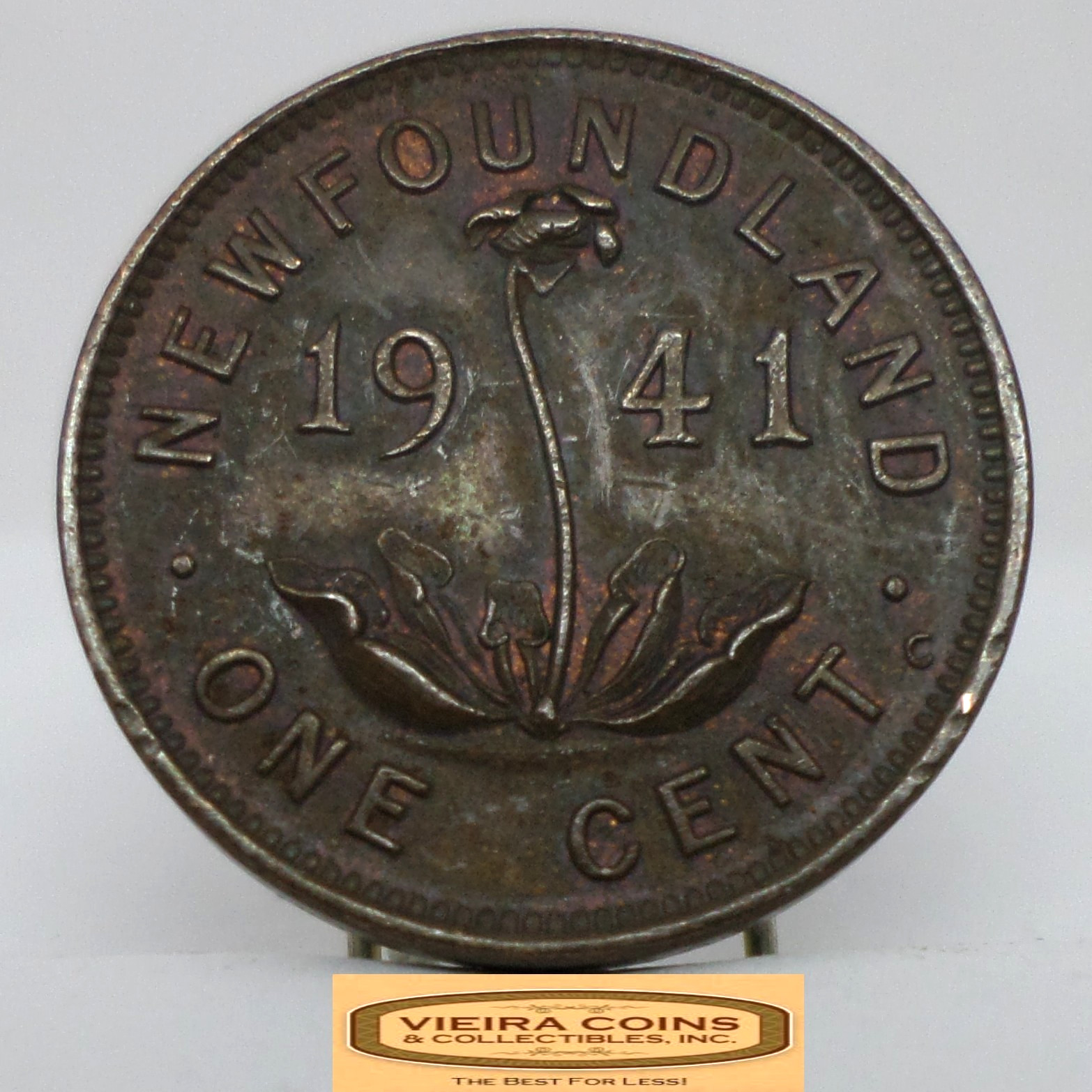 1941 New Foundland One Cent - #C60292NQ