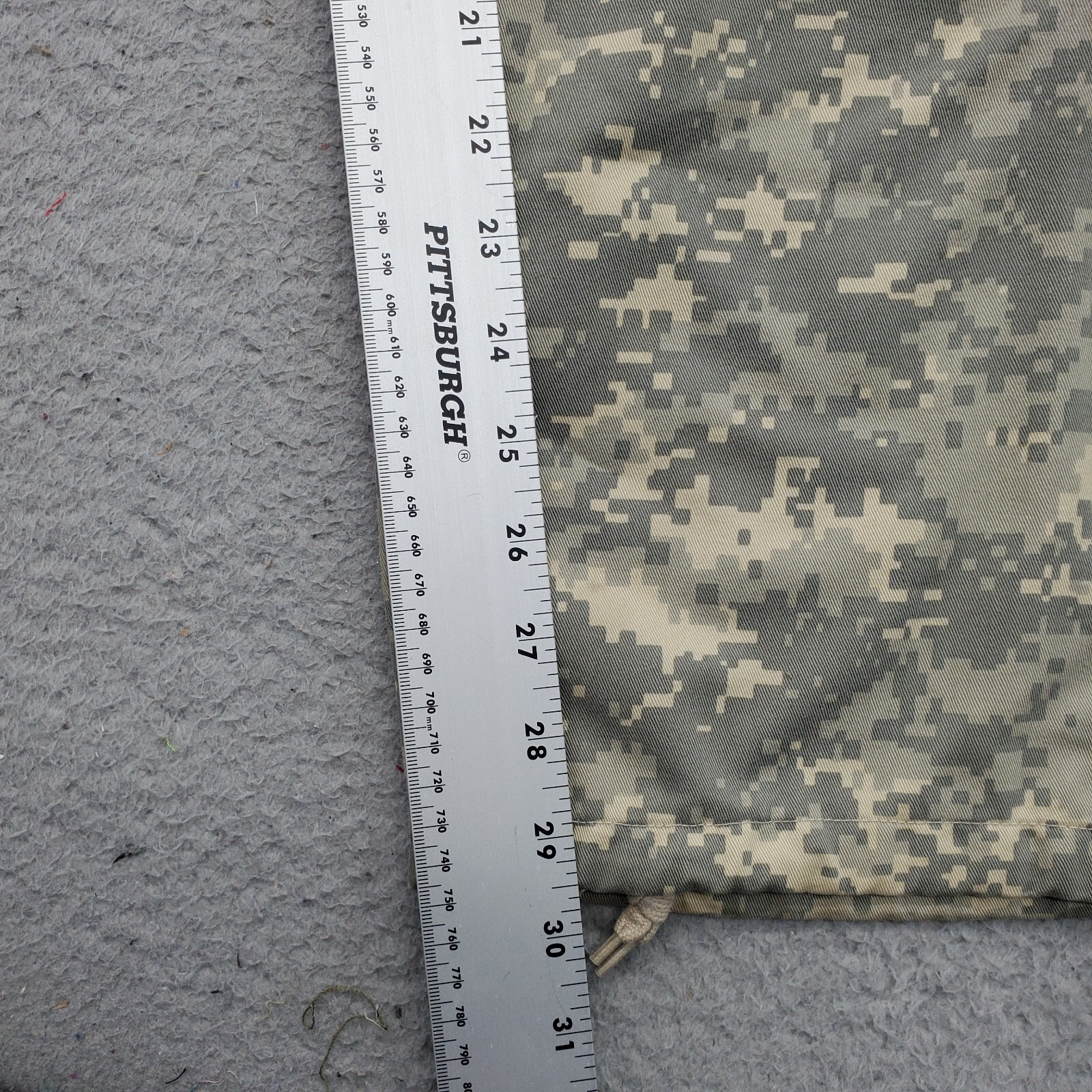 Hunter Star Military Pants Mens Medium Multi Camo Print Relaxed Fit Straight Leg