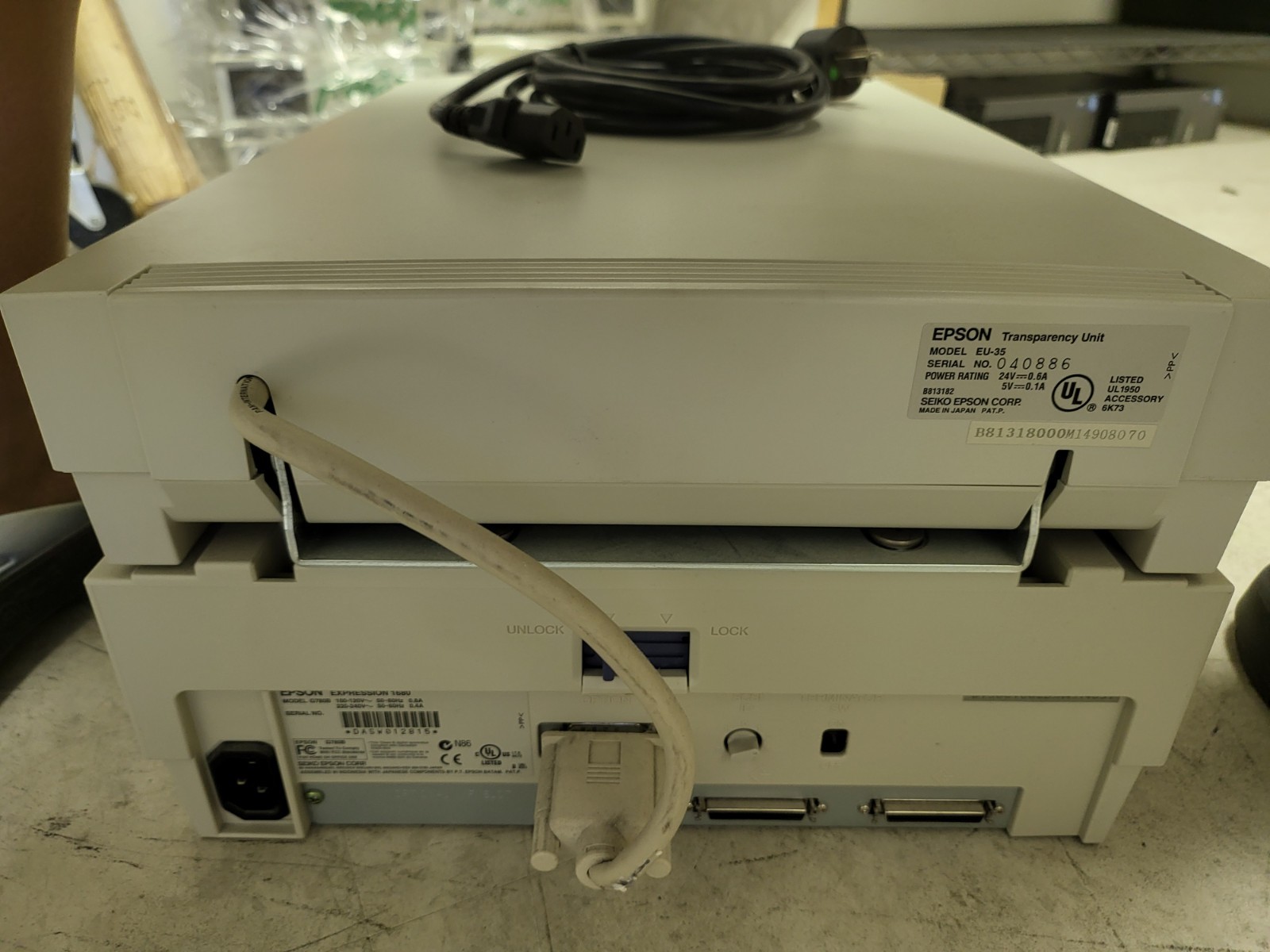 Epson Expression EU-35 Transparency Unit