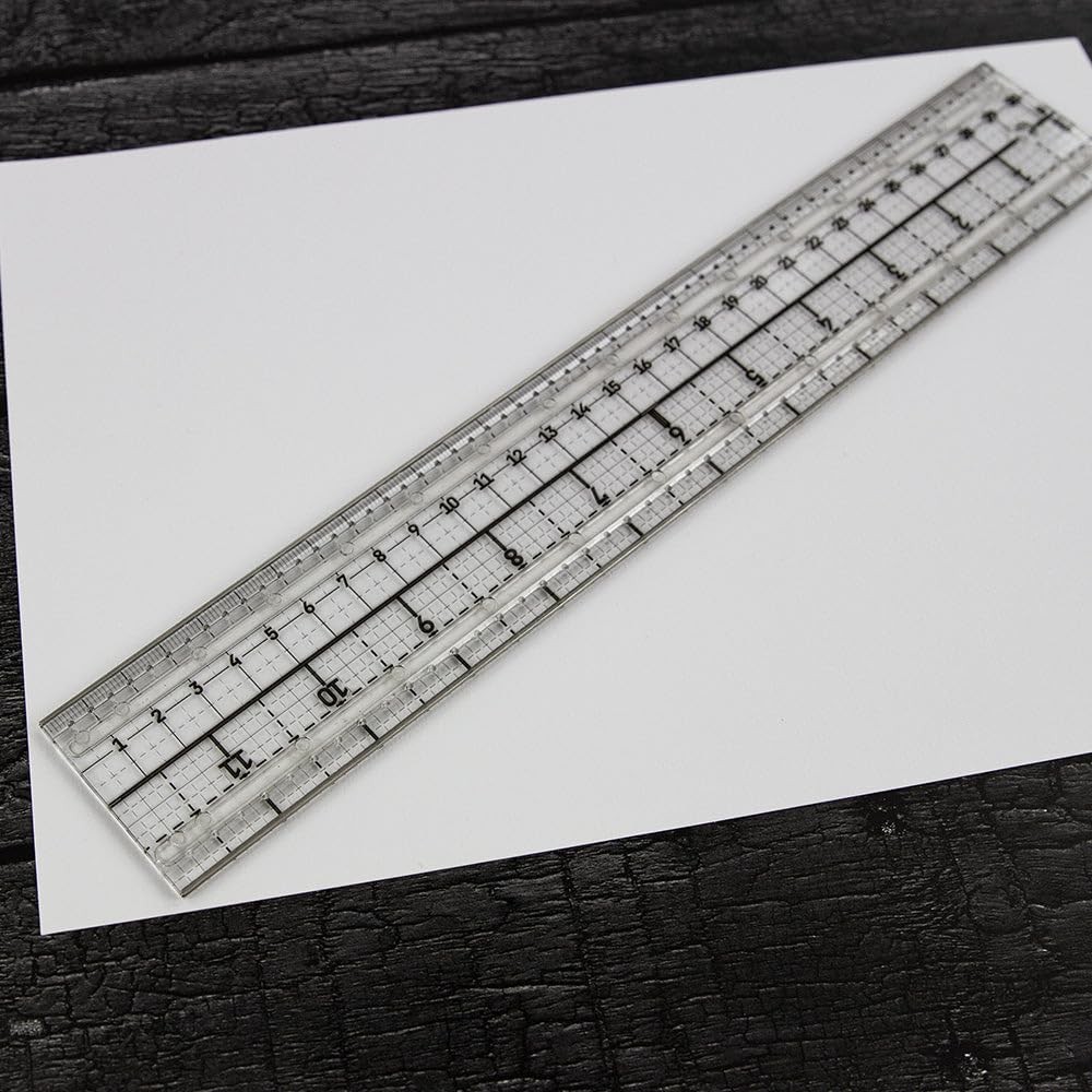 Tim Holtz Edge to 12" Media Ruler Clear