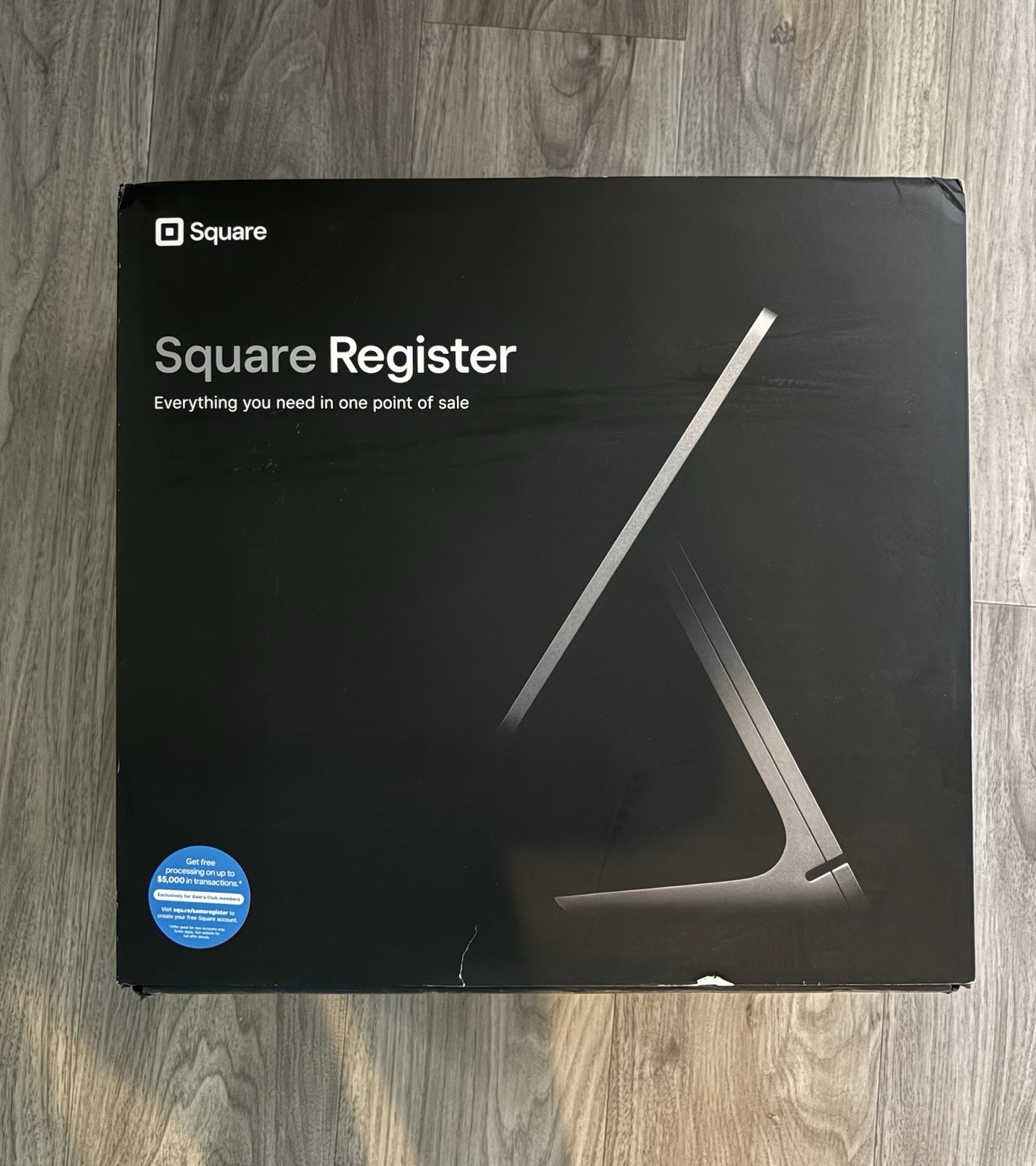 Square Register POS System - Black (A-SKU-0665)