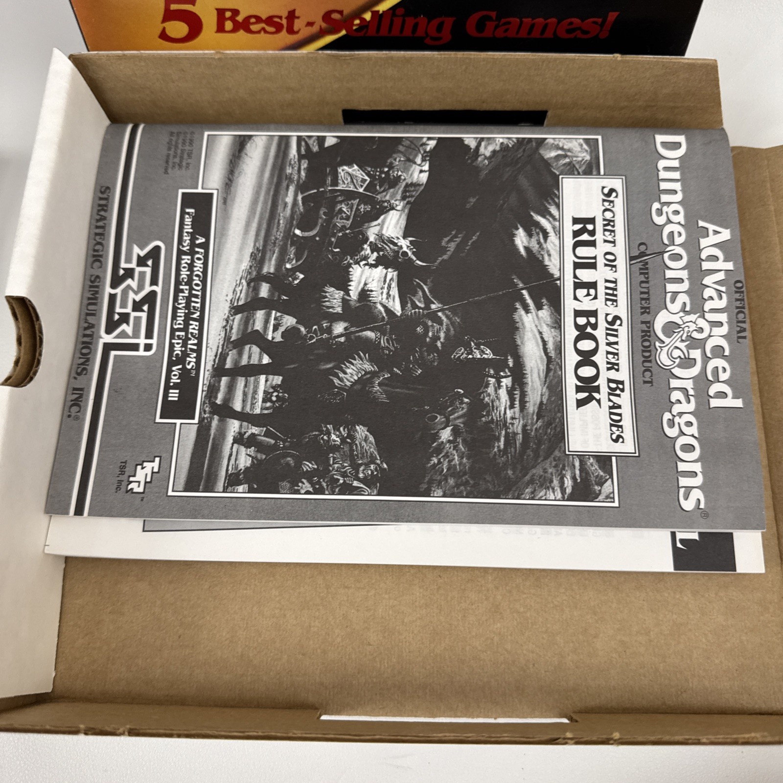 Advanced Dungeons & Dragons Collectors Edition Macintosh Mac Computer 5 Game D&D