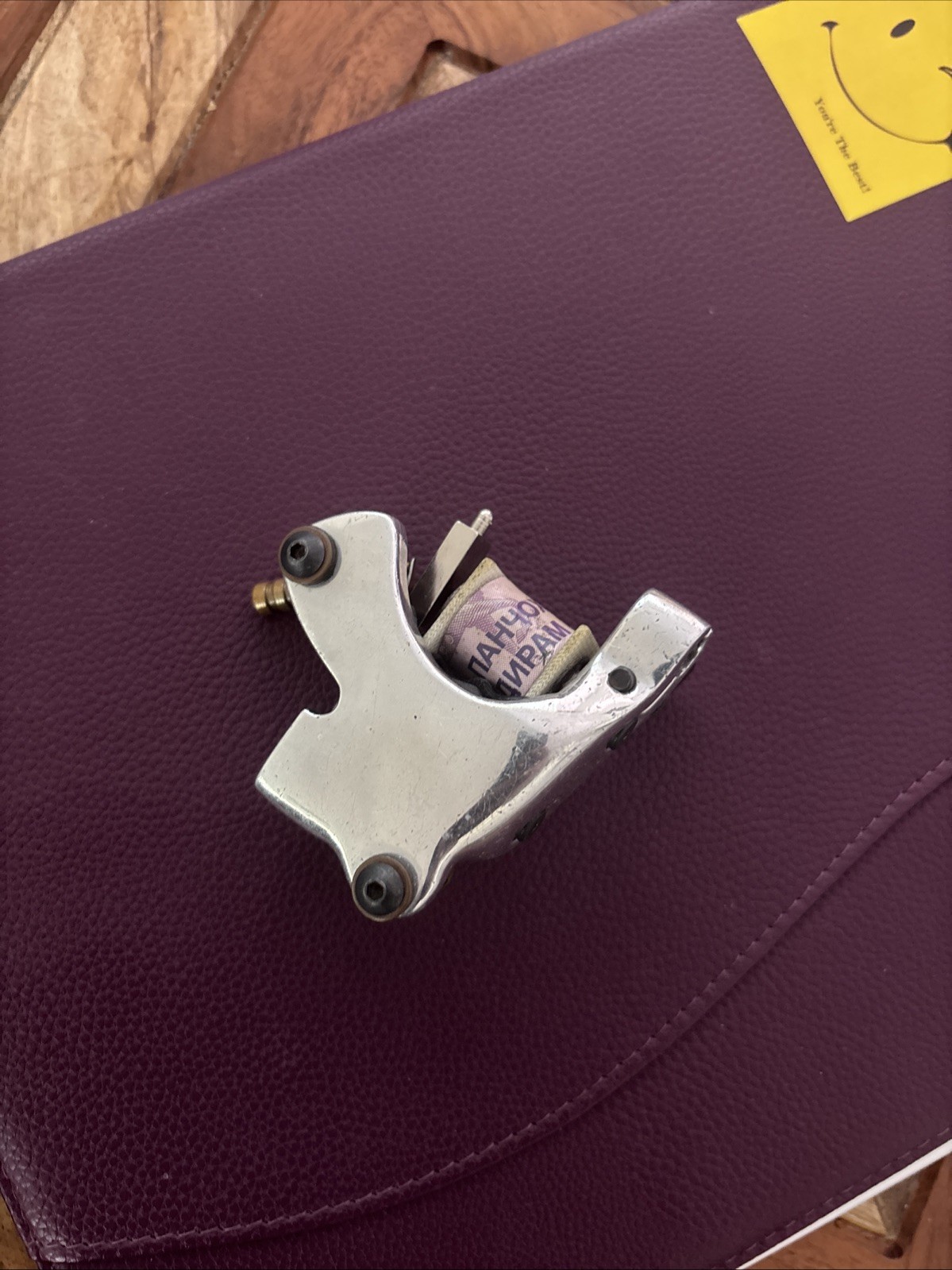 Austin Riley One Off Cast Aluminum Liner Coil Tattoo Machine