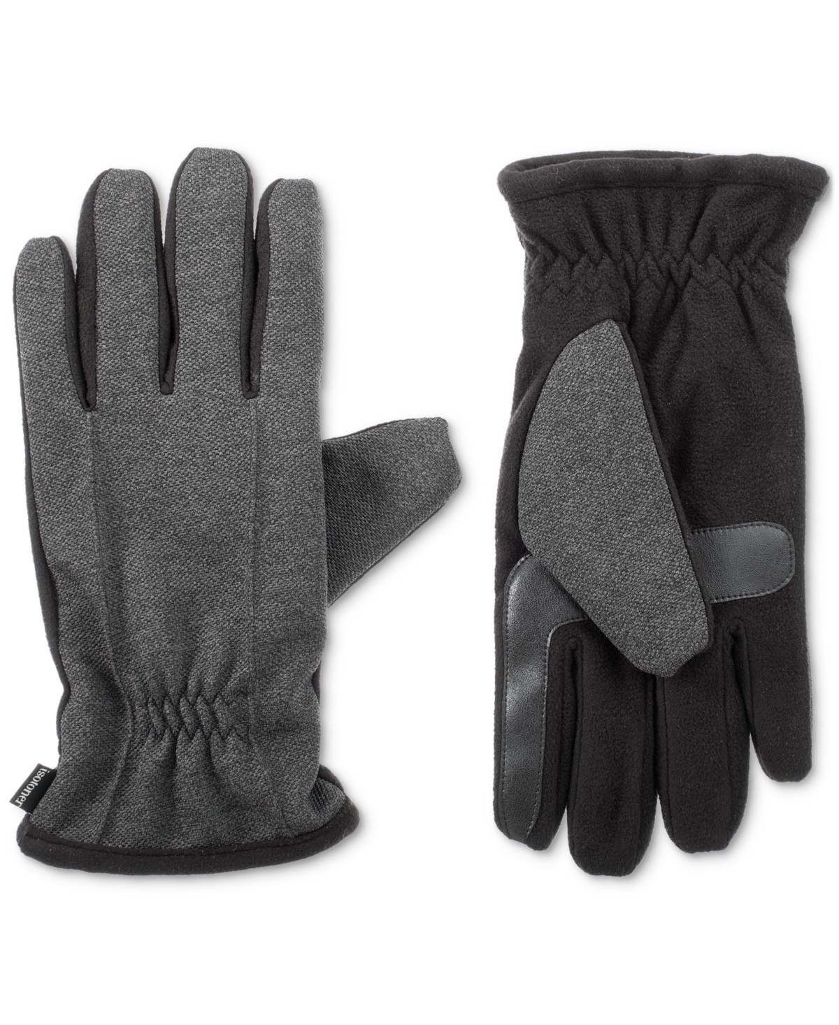 Isotoner Signature E5047 Men's Active Gloves - Oxford Size MD