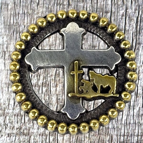 Praying Cowboy AT Cross Concho CON938-F