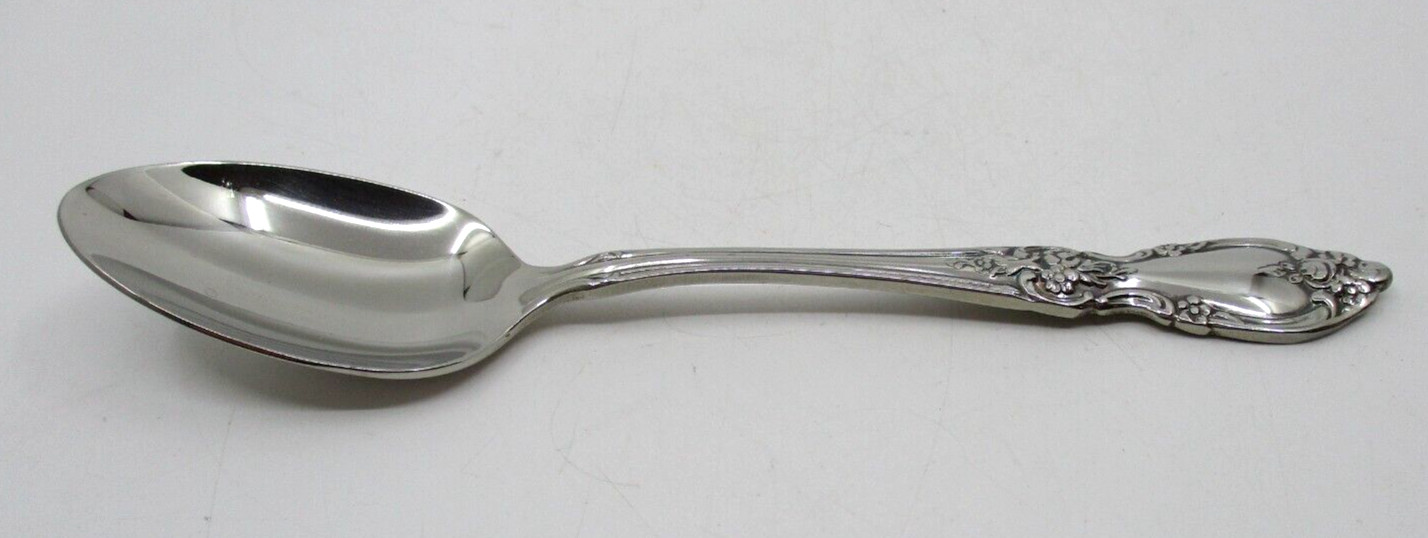 ONEIDA STAINLESS LOUISIANA PLACE / OVAL SOUP SPOON - 6 7/8" - 02D