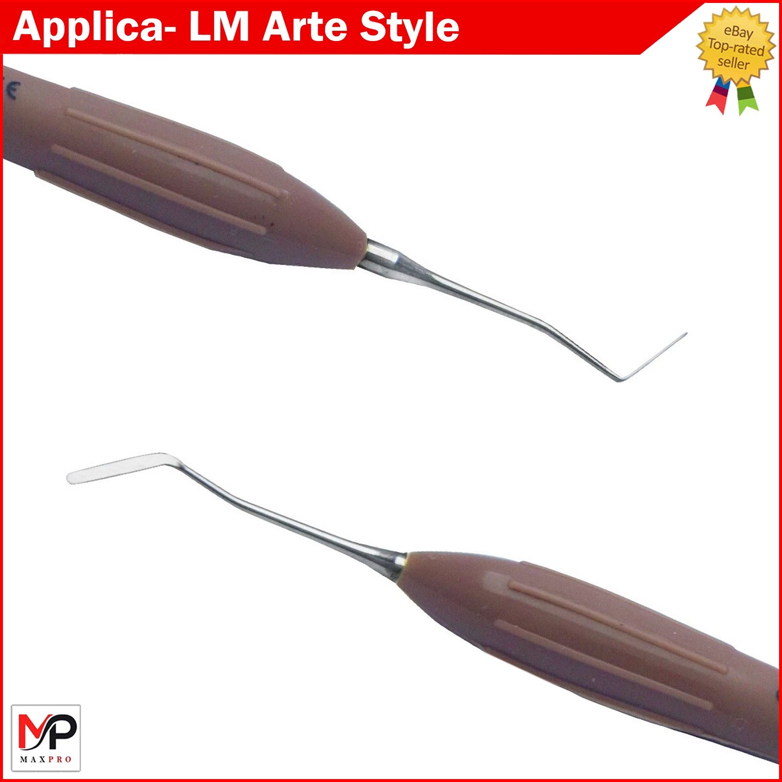 Dental Composite Filling Instruments Silicon Handle Restorative Tools, Set of 5