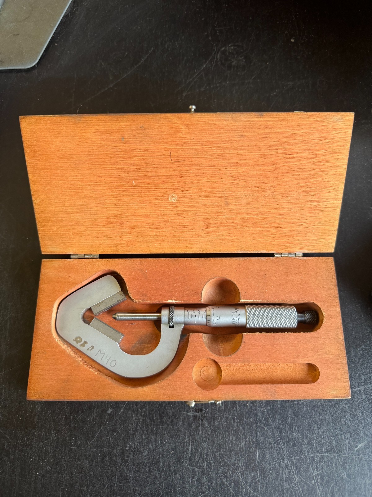 Starrett V-Anvil Micrometer