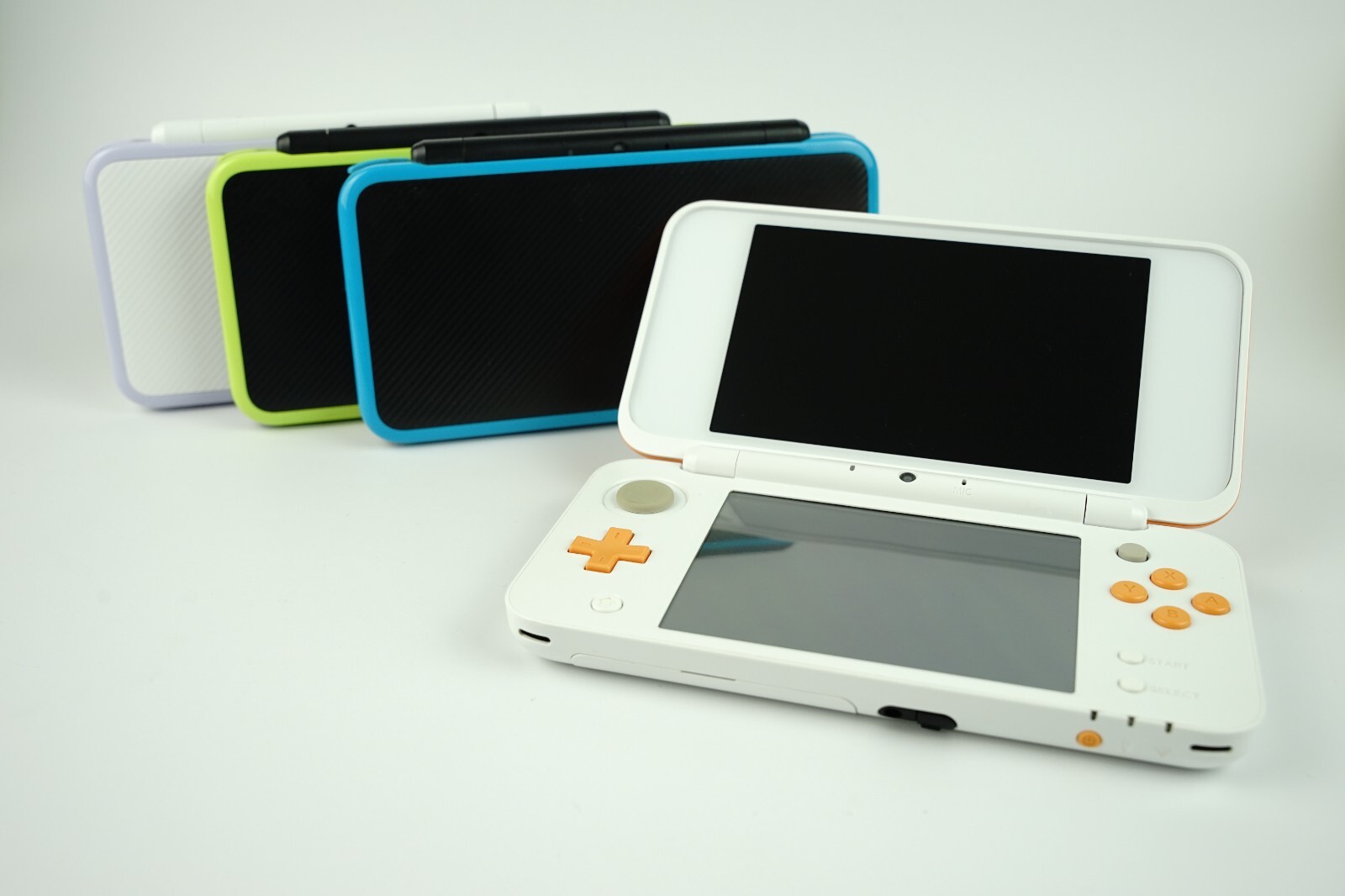 Nintendo New 2DS XL LL | Charger + 64GB SD Card | USA Seller | Tested Working