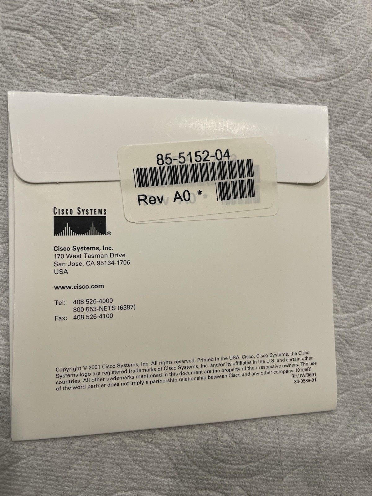 Cisco ASA 5500 Series and ASDM Software and Documentation CD Sealed