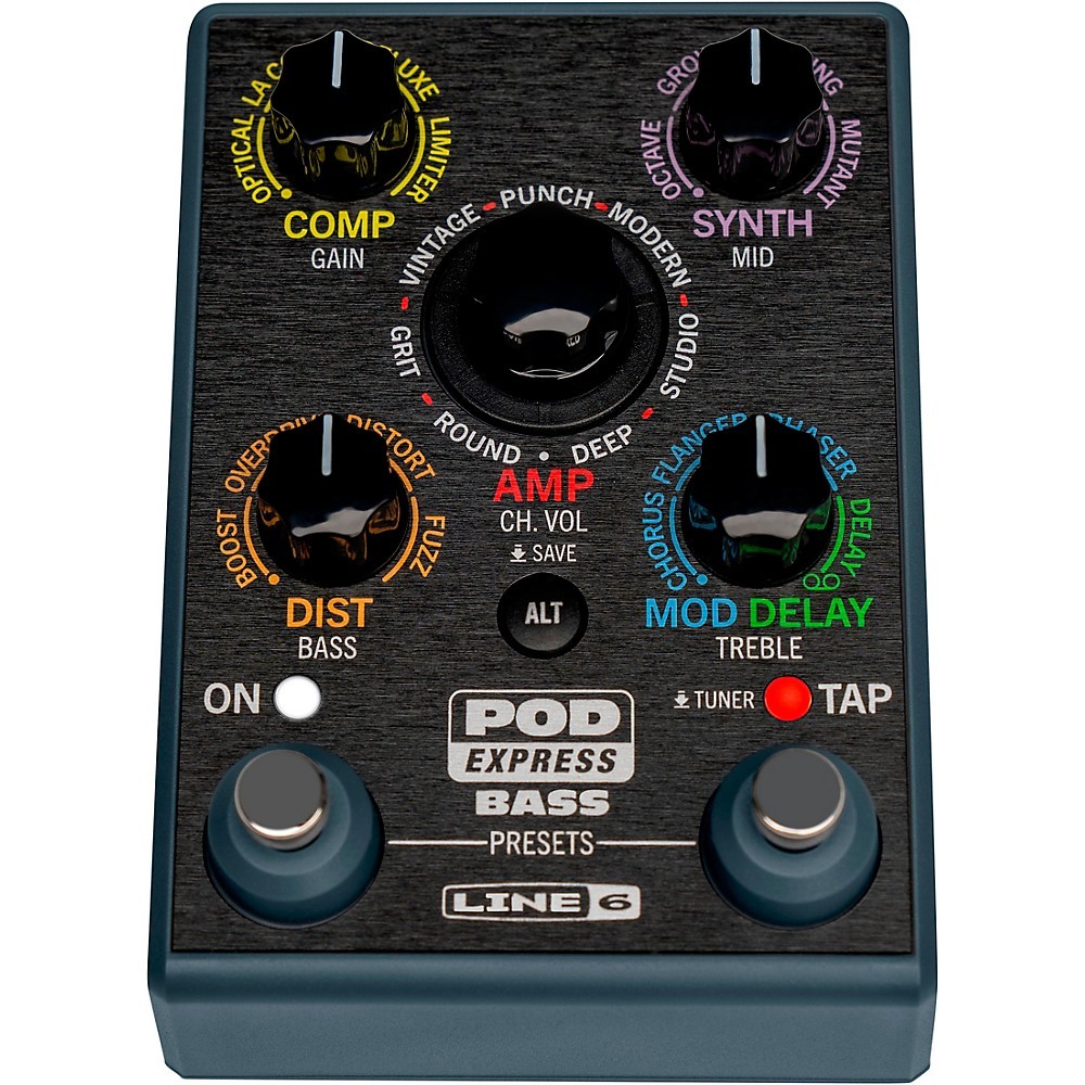 Line 6 POD Express Bass Effects Processor Black