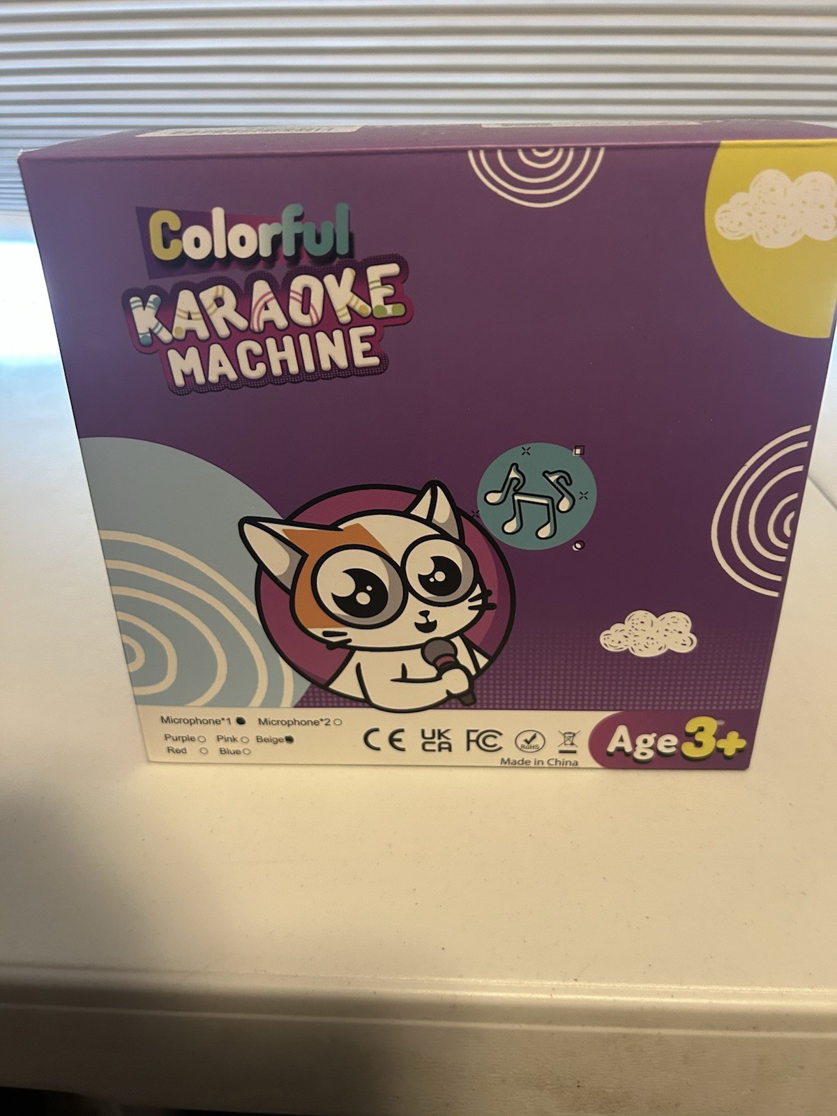 Heroange Kids Karaoke Machine, a portable Bluetooth speaker for Kids - New