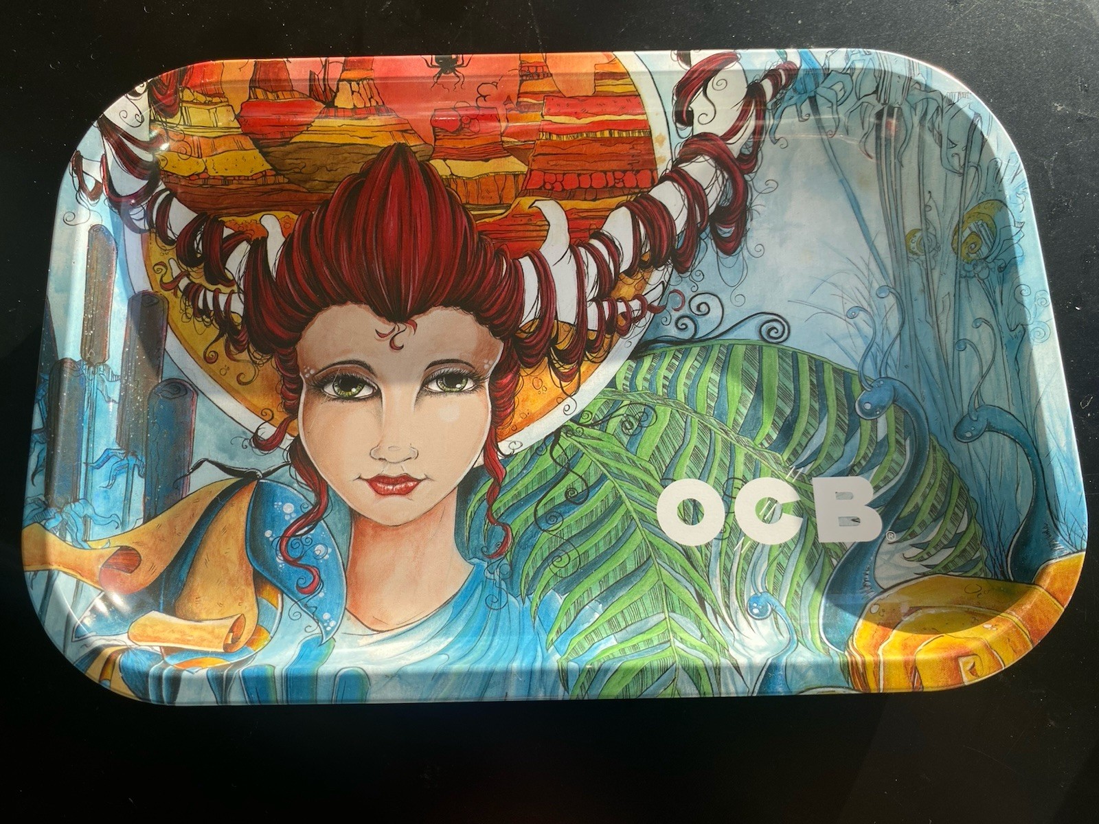 OCB metal rolling tray medium Sea Goddess Ltd